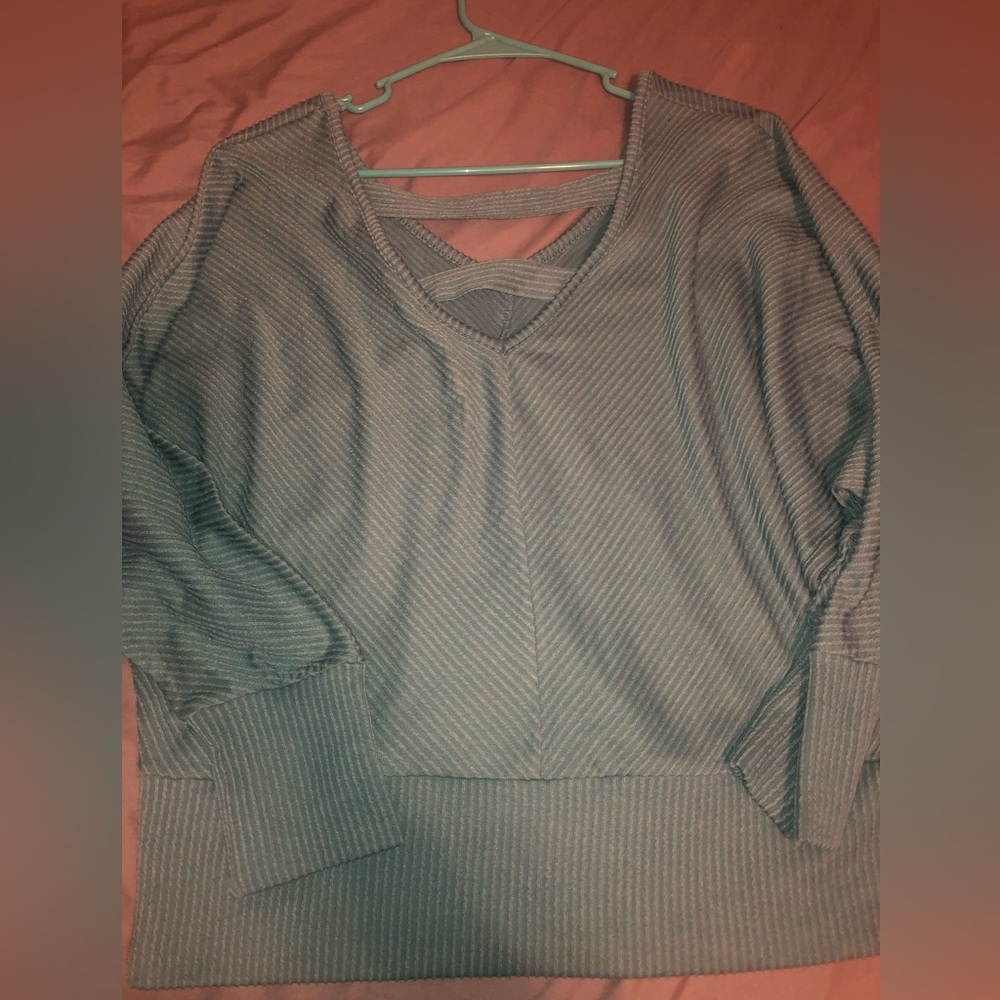 *BOGO*Size XL green fitted top
